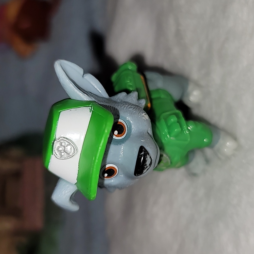 Paw Patrol Rocky The Recycling Genius Toy Character Fugurine